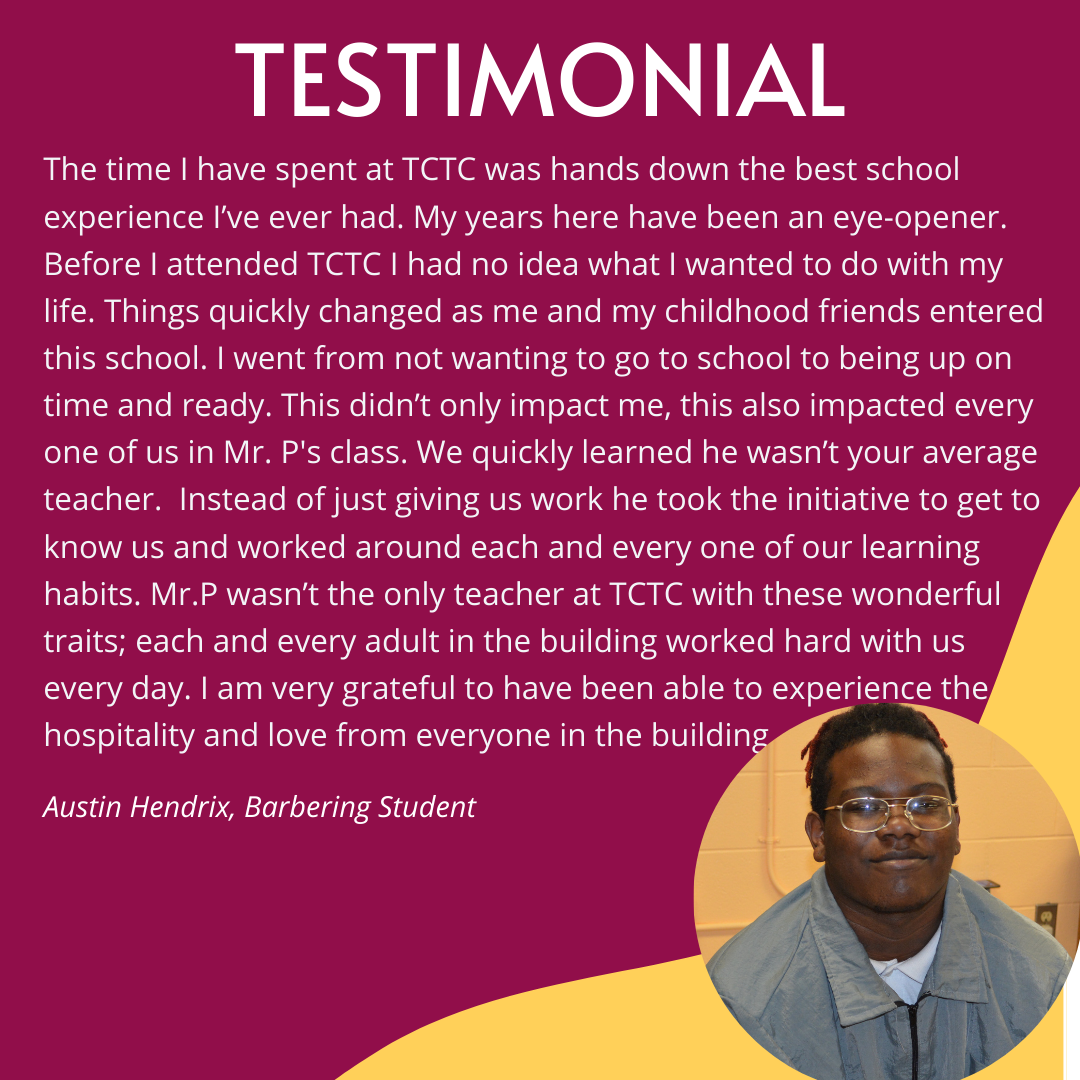 Testimonial from a student